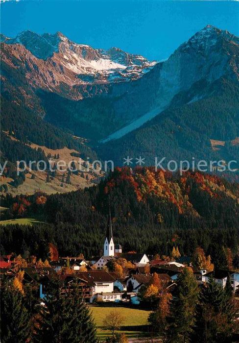 Fischen Allgaeu mit Nebelhorn und Rubihorn