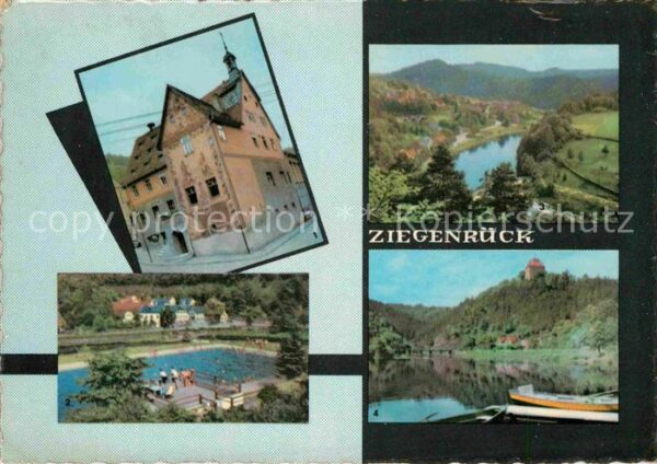Ziegenrueck Rathaus Bad Saalepartie Jugendherberge