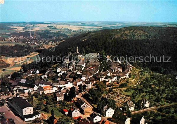 Lichtenberg Oberfranken Fliegeraufnahme
