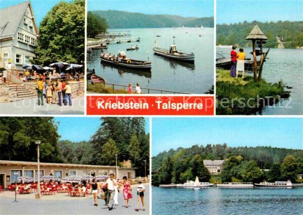 Kriebstein HOG Talsperre Kriebstein Bad Bootsanleg