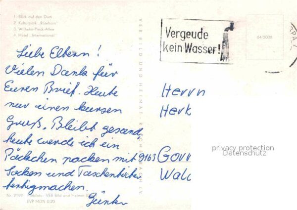 Magdeburg Dom Kulturpark Rotehorn Wilh Pieck Alle – Bild 2