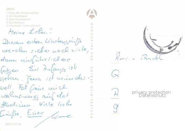 Jena Thueringen Platz der Kosmonauten Uni Hochhaus Zeis – Bild 2