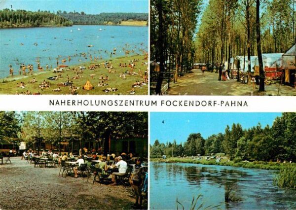 Pahna Fockendorf Bad Zeltplatz Konsum Stausee Gaststätte