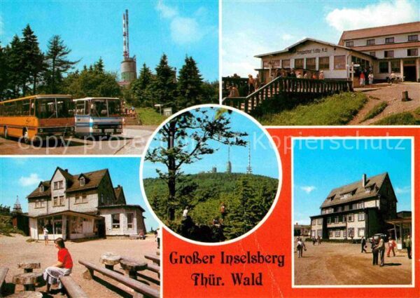 Grosser Inselsberg Auffahrt Berggasthof Stöhr HOG Stadt Go