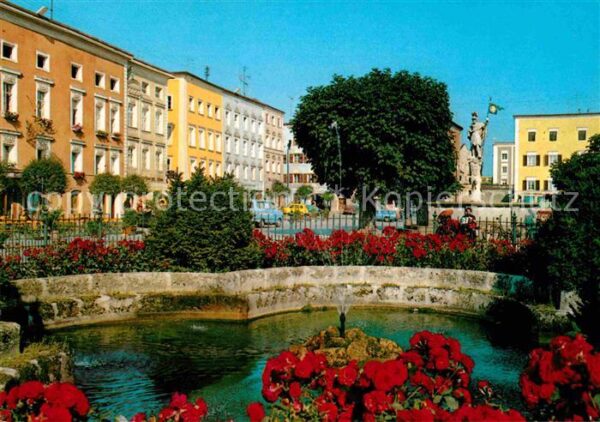 Tittmoning Salzach Stadtplatz