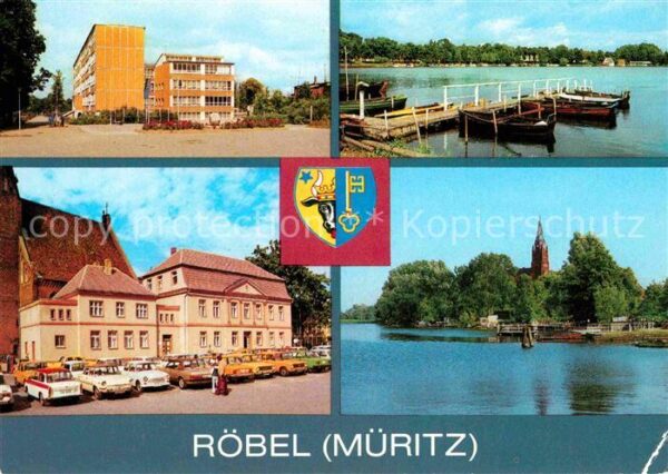 Roebel Mueritz Sorge Oberschule Promenade Rathaus Am H