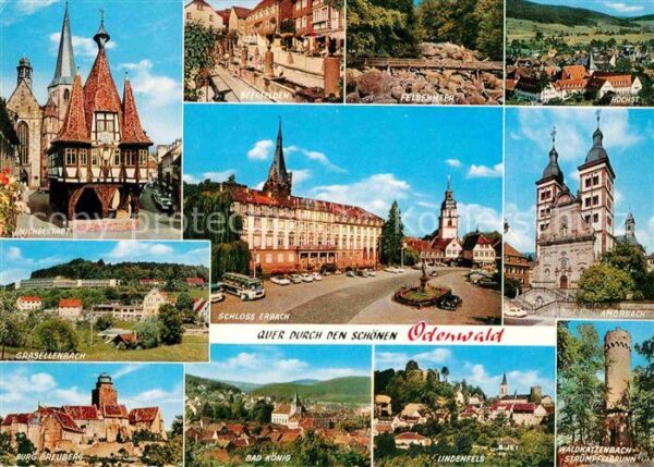 Odenwald Michelstadt Beerfelden Felsenmeer Höchs