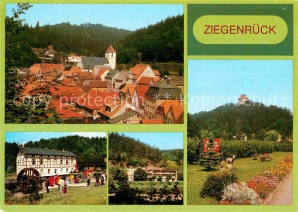 Ziegenrueck Ortsblick Museum für Wasserkraft VdgB F