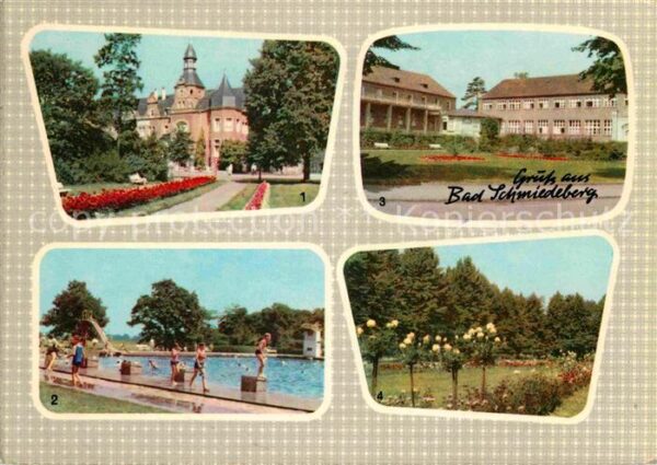 Bad Schmiedeberg Kurhaus Freibad Eisenmoorbad Sonnenpark