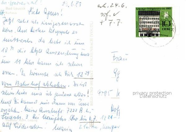 Bad Lausick Kurhaus Park – Bild 2