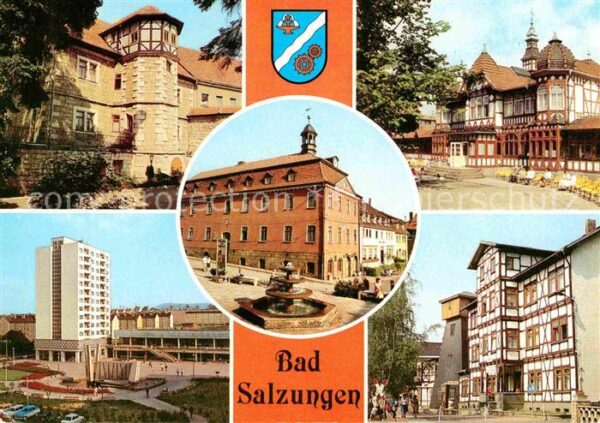 Bad Salzungen Haunscher Hof Rathaus Gradierwerk Lenin