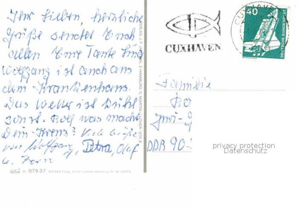 Cuxhaven Duhnen Nordseebad Strand Sahlenburg Hallenbad Fliegeraufn – Bild 2