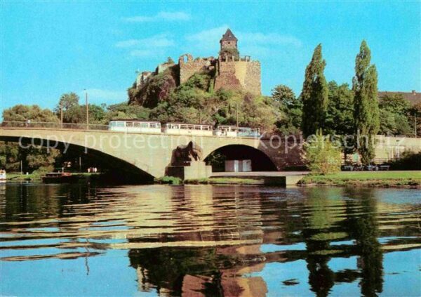 Halle Saale Burg Giebichenstein Brücke