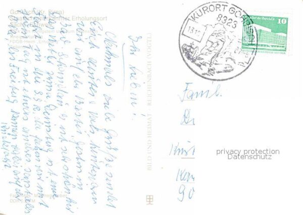 Gohrisch Königstein Lilienstein Kneipp Kurbad FD – Bild 2