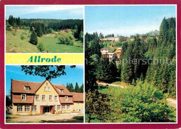 Allrode Bungalowsiedlung Betriebsferienheim Lup