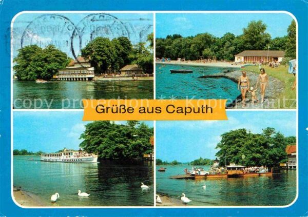 Caputh Gaststätte Am Fährhaus Strandbad MS See