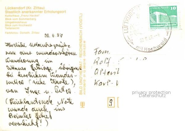 Lueckendorf Kulturhaus Franz Hackel Sommerbergblick – Bild 2