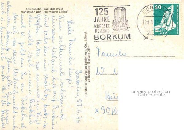 Borkum Südstrand und Heimliche Liebe – Bild 2