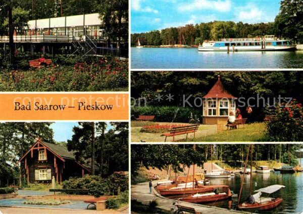 Bad Saarow-Pieskow Strandgaststätte Maxim Gorki Gedenkstät