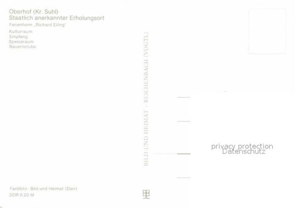 Oberhof Thueringen Kulturraum Empfang Speiseraum Bauernstu – Bild 2