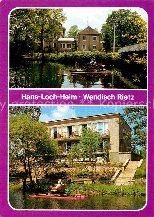 Wendisch Rietz Hans Loch Heim Tretboot