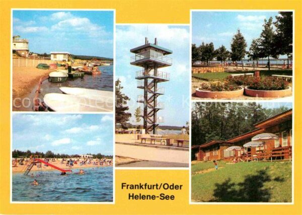 Frankfurt Oder Helene See Bootsverleih Aufsichtsturm P