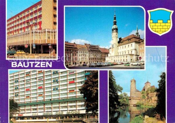 Bautzen HO Cafe Lubin Markt Rathaus Haus der Mo