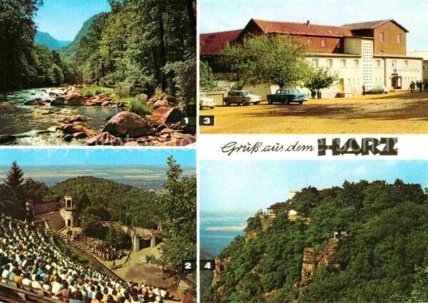 Harz Region Bodetal Harzer Bergtheater und Berghote