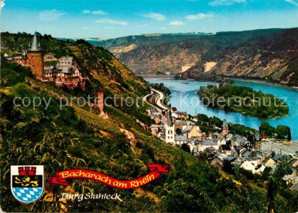 Bacharach Rhein Burg Stahleck