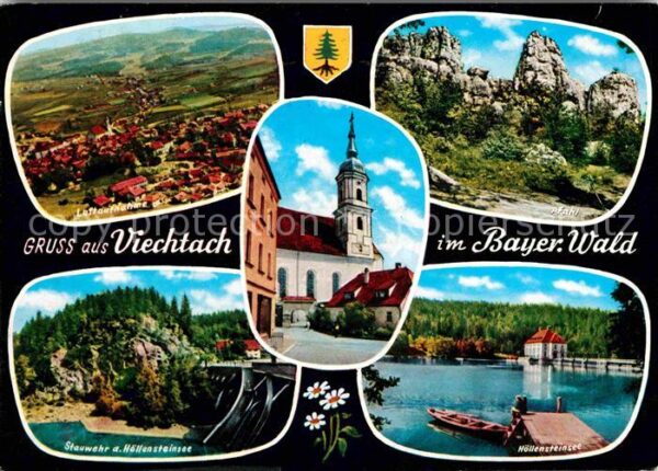 Viechtach Bayerischer Wald Fliegeraufnahme Pfahl Stauwehr Höllenst