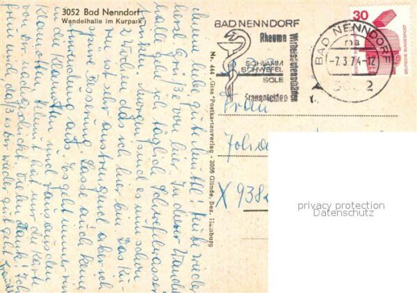Bad Nenndorf Wandelhalle im Kurpark – Bild 2