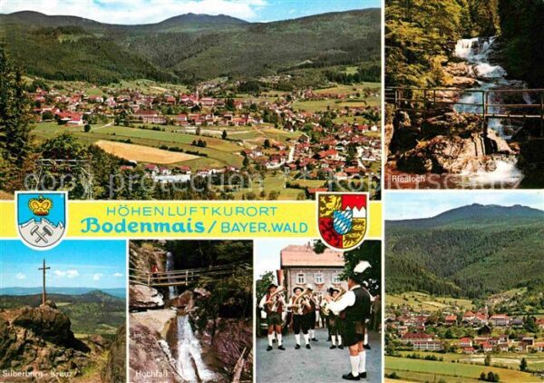 Bodenmais Panorama Riesloch Silberberg Kreuz Hoch