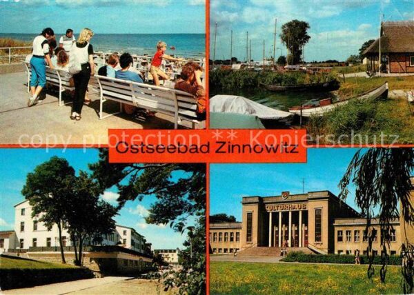 Zinnowitz Ostseebad Strand Am Achterwasser Erholungsheim VE