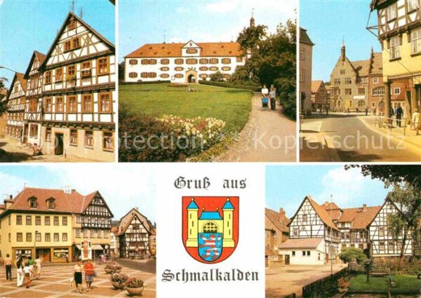 Schmalkalden Orts und Teilansichten