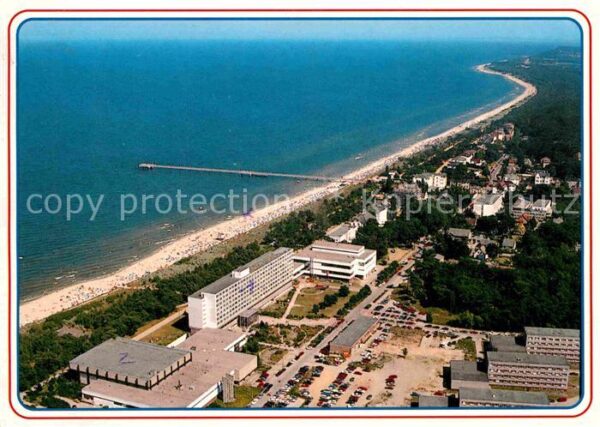 Zinnowitz Ostseebad Fliegeraufnahme