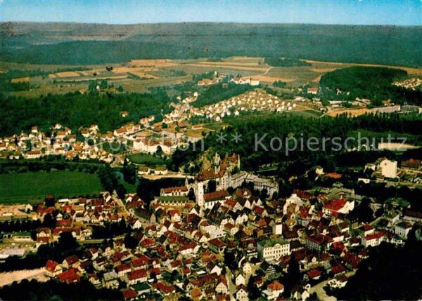 Sigmaringen Fliegeraufnahme