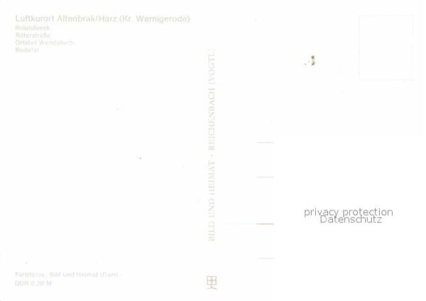 Altenbrak Harz Rolandseck Ritterstrasse OT Wendefurth – Bild 2