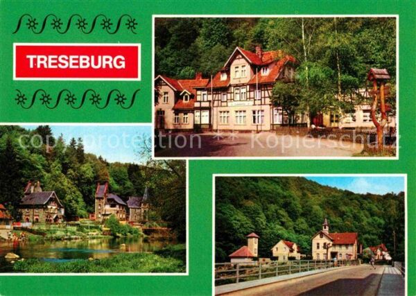 Treseburg Harz FDGB Erholungsheim Luppbode An der Hald