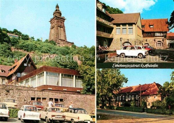 Kyffhaeuser HOG Burghof FDGB Erholungsheim Glückauf