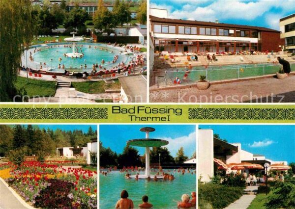 Bad Fuessing Termalbad Therme I Schwimmbecken Park T