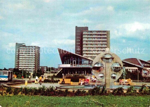 Rostock Kosmos Gaststätte Brunnen