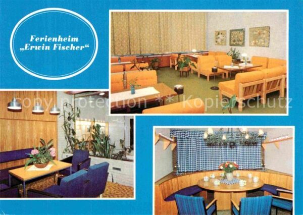 Kuehlungsborn Ostseebad Ferienheim Erwin Fischer Klubraum Empfa