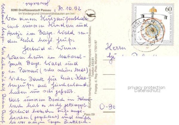 Passau Dreiflüssestadt Fliegeraufnahme Univers – Bild 2