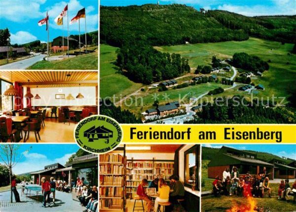 Kirchheim Hessen Feriendorf Am Eisenberg Fliegeraufnahme