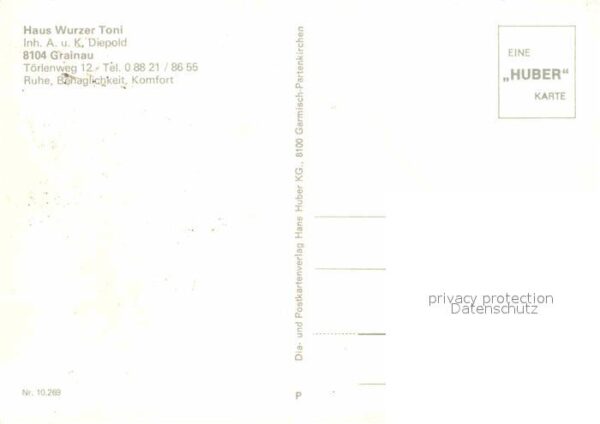 Grainau Haus Wurzer Toni – Bild 2