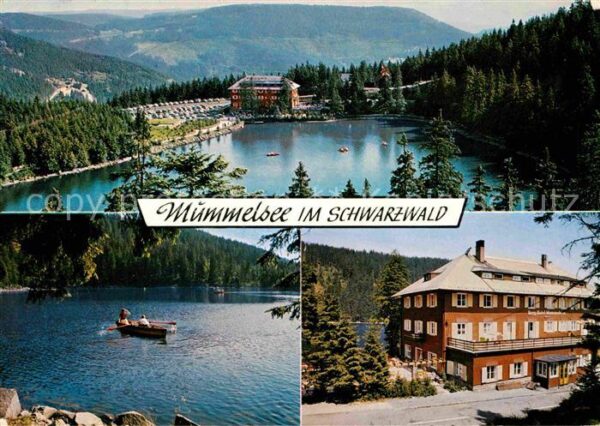 Mummelsee Seepartie Berghotel Mummelsee