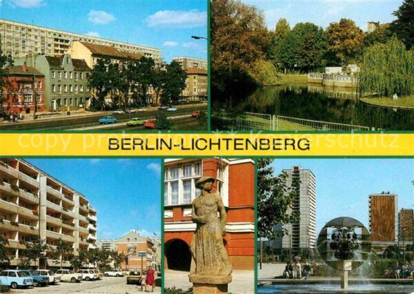 Lichtenberg Berlin Strasse der Befreiung Stadtpark Robert