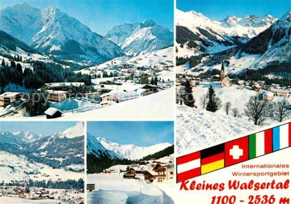 Kleinwalsertal Vorarlberg Panorama Teilansichten