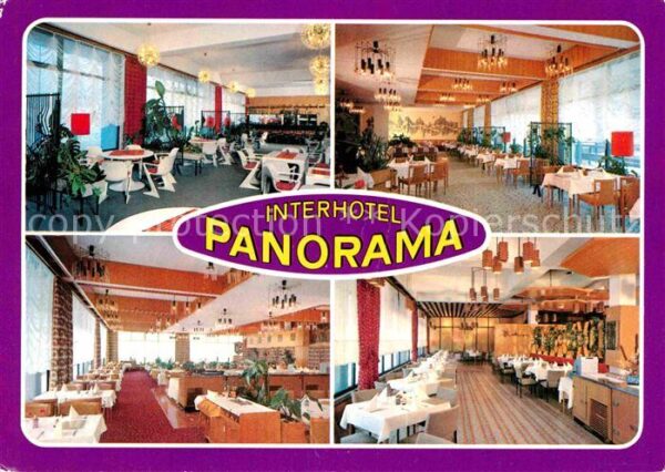 Oberhof Thueringen Interhotel Panorama Klubbar Restaurant