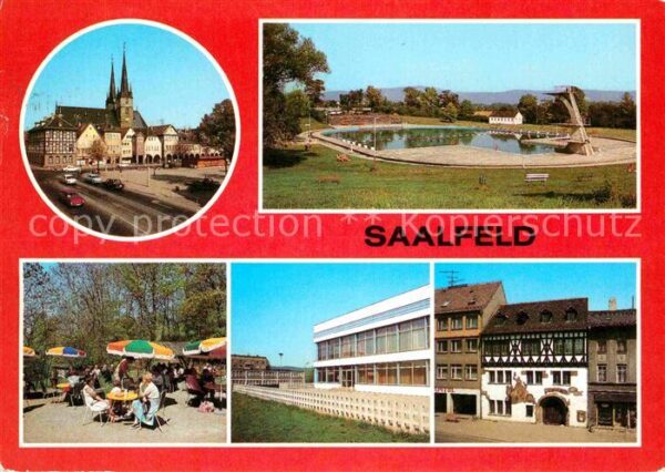 Saalfeld Saale Johanniskirche Schwimmbad Grottenschenk